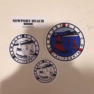 Newport Beach stickers